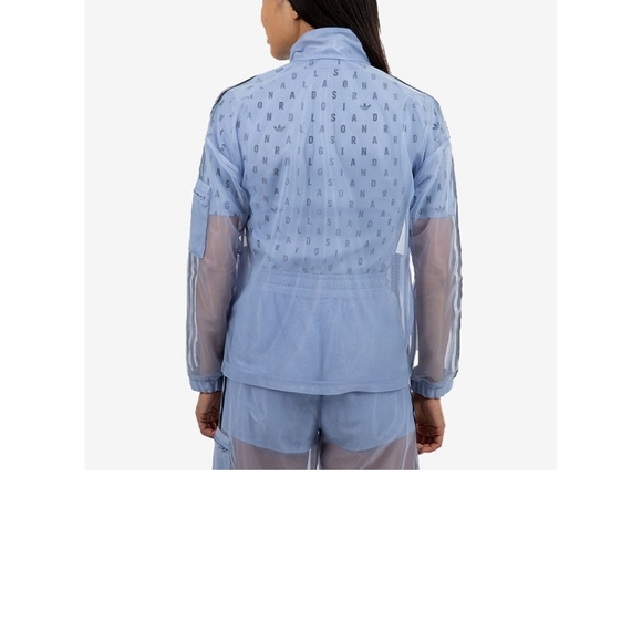 Adidas Originals Mesh Track Top Chalk Blue L, XL GP2162 - Picture 2 of 9